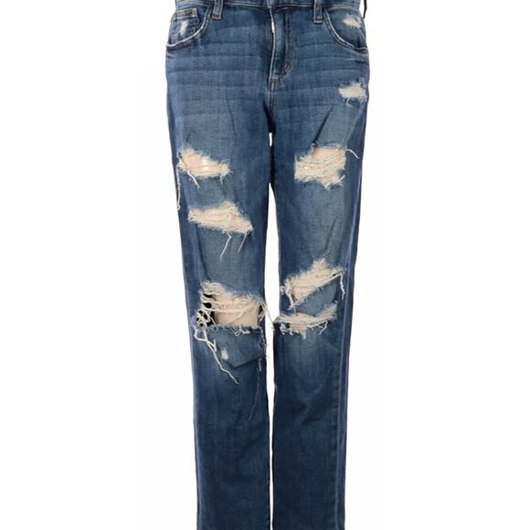 JOE'S Jeans Destructed Slim Crop - Picture 1 of 7